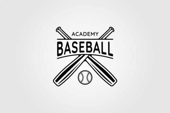 Baseball Logo Vintage Vector Design Graphics