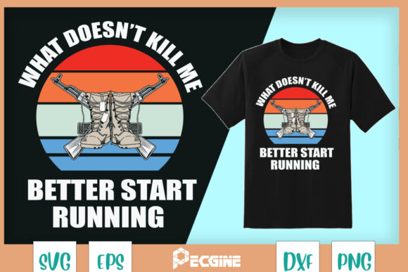 Better Start Running Veteran Idea Graphics