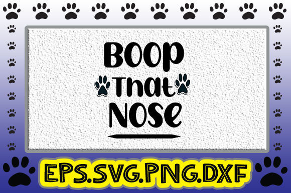 Boop That Nose: A Unique Embroidery Design