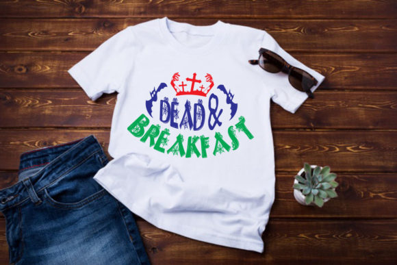 Dead and Breakfast: Graphics for T-Shirt Designs