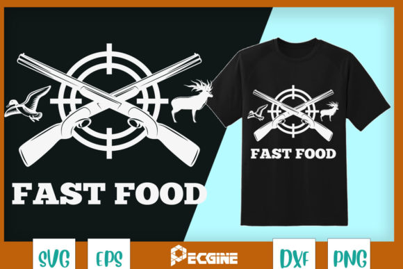 Fast Food Deer Hunting Graphics