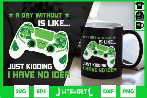 Gamer a Day Without Video Game Graphics