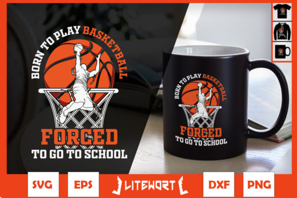 Graphics for Born Play Basketball Forced School