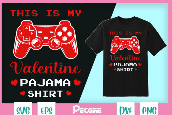 This s My Valentine Pajama Gamer Couples